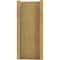 Ekena Millwork 8-in W x 18-in D x 18-in H Balboa Trad Rough Cedar Woodgrain TimberThane Outlooker, Primed Tan OUTUR080X18X18BOA04RCPR - alternate 4